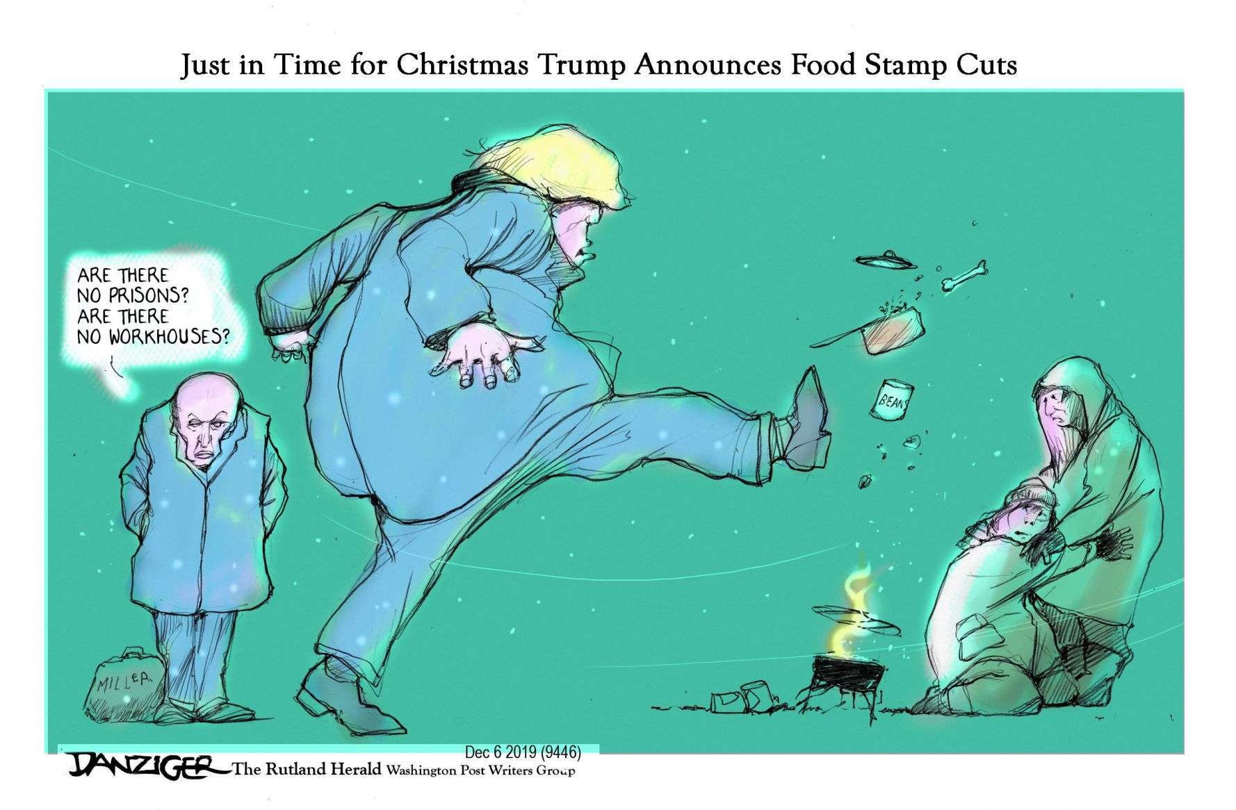 Jeff Danziger cartoon